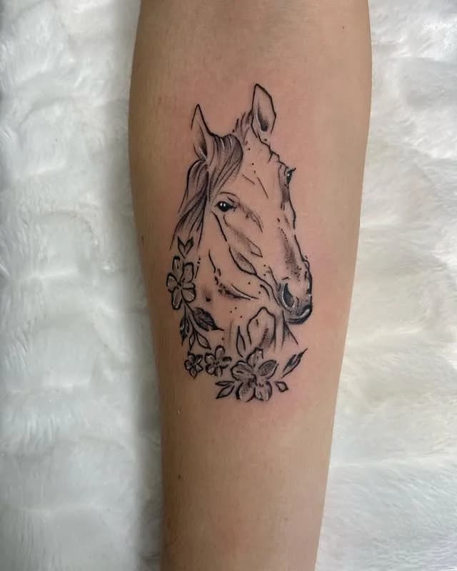 Tatuagem estilo Fineline feita por Jeff Tattoo — estúdio de tatuagem em Gaspar, SC