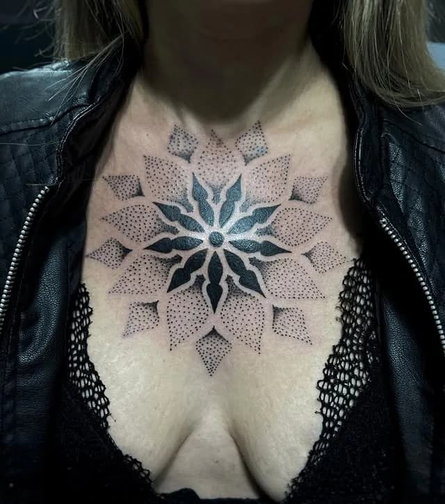 Tatuagem estilo Geométrico feita por Jeff Tattoo — estúdio de tatuagem em Gaspar, SC